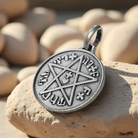Pendentif Sceau Salomon – talisman spirituel & protection