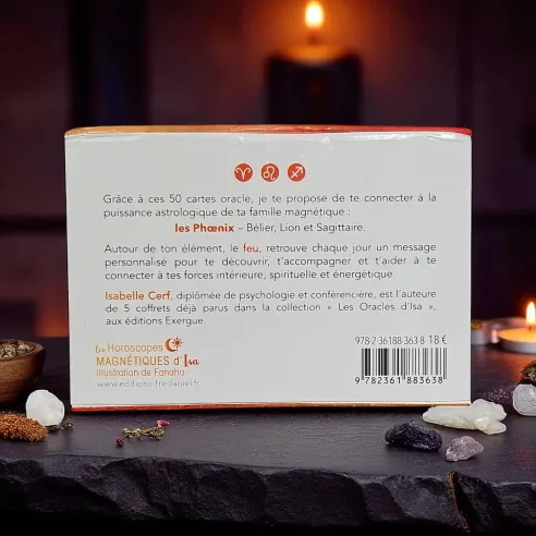 Coffret Les Phœnix – Isabelle Cerf – Guérison et Renaissance Spirituelle