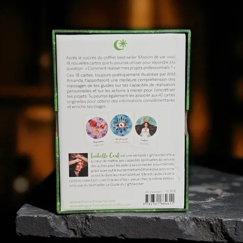 Oracle Mission de Vie – Extension 18 Cartes – Isabelle Cerf