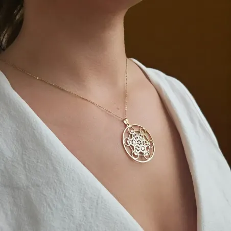 Pendentif Métatron – bijou spirituel 3 coloris