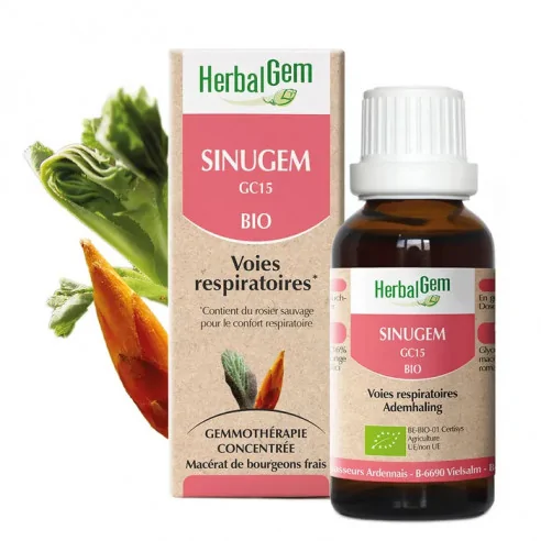 SINUGEM 50 ml – HerbalGem – Draineur naturel des sinus