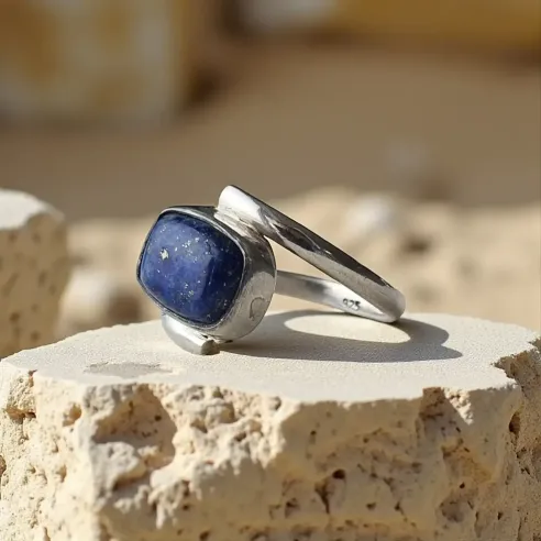 Bague Aphrodite Lapis Lazuli – authenticité et clairvoyance