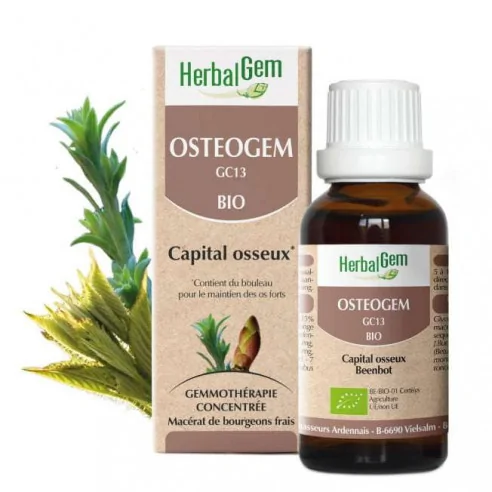 OSTEOGEM 50 ml – HerbalGem – Santé Osseuse et Reminéralisation