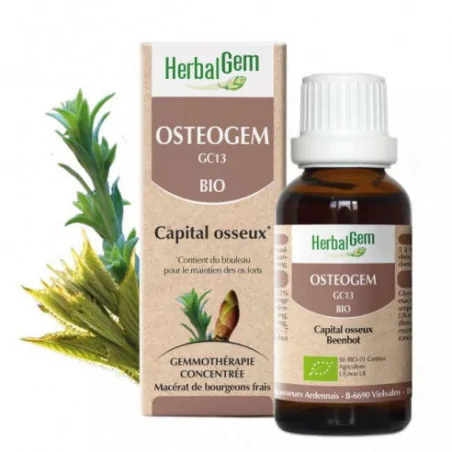 OSTEOGEM 50 ml – HerbalGem – Santé Osseuse et Reminéralisation