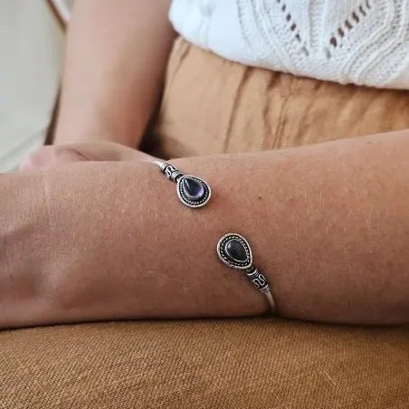 Jonc Cuivre Améthyste – Apaisement et Énergie Spirituelle