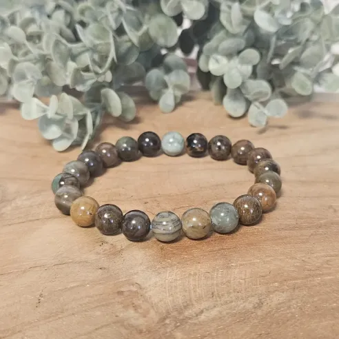 Bracelet opale verte – renouveau et apaisement du cœur