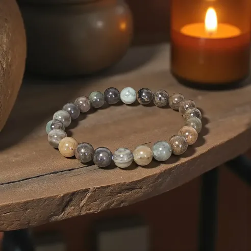 Bracelet opale verte – renouveau et apaisement du cœur