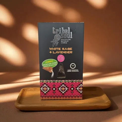 Encens Cône Sauge Lavande – Tribal Soul Purification & Détente