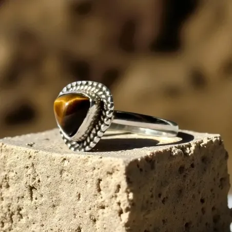 Bague Nina Œil de Tigre – Protection & Force Intérieure