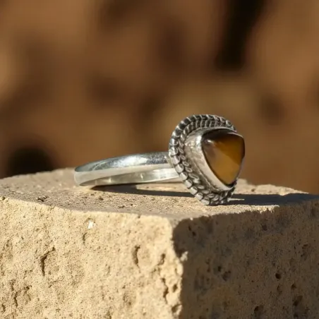 Bague Nina Œil de Tigre – Protection & Force Intérieure