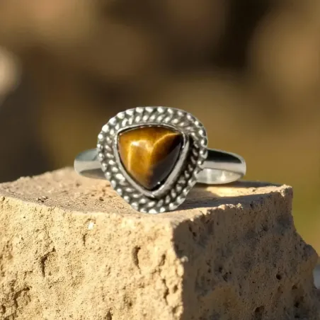 Bague Nina Œil de Tigre – Protection & Force Intérieure