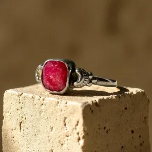 Bague Nora Rhodochrosite – Guérison & Amour de Soi