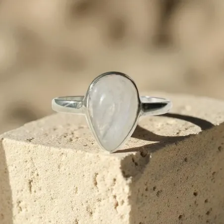 Bague Aura Pierre de Lune – Féminin intuition & Douceur