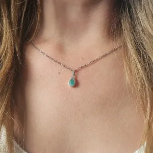 Pendentif en Émeraude naturelle – Amour & Guérison du cœur