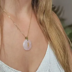 Talisman Runique Amour quartz