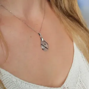 Pendentif Quartz Tourmaline – Protection et ancrage naturel