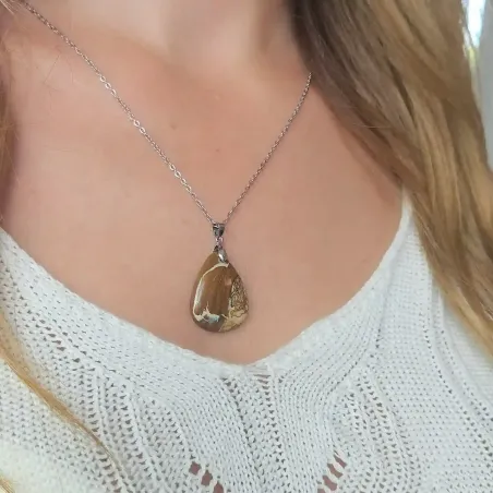 Pendentif Opale Boulder – Mystique et intuition d’Australie