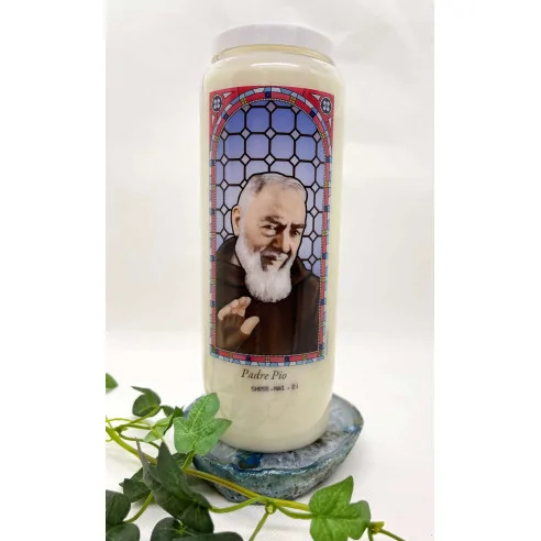 Neuvaine à Saint Padre Pio – Bougie de prière 9 jours