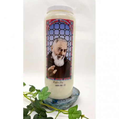Neuvaine à Saint Padre Pio – Bougie de prière 9 jours