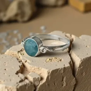 Bague Vesta Émeraude – Amour Sincère & Guérison Émotionnelle