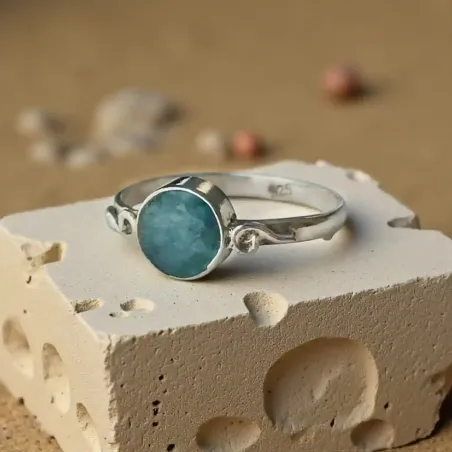 Bague Vesta Émeraude – Amour Sincère & Guérison Émotionnelle