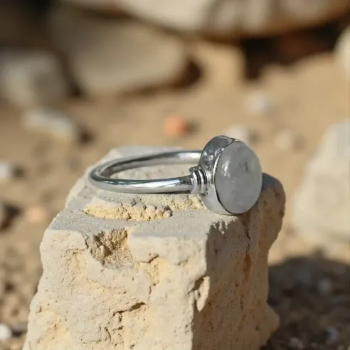 Bague Marisa Pierre de Lune – Intuition & Émotions Apaisées