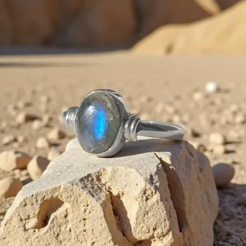 Bague Marisa Labradorite – Intuition & Protection Énergétique