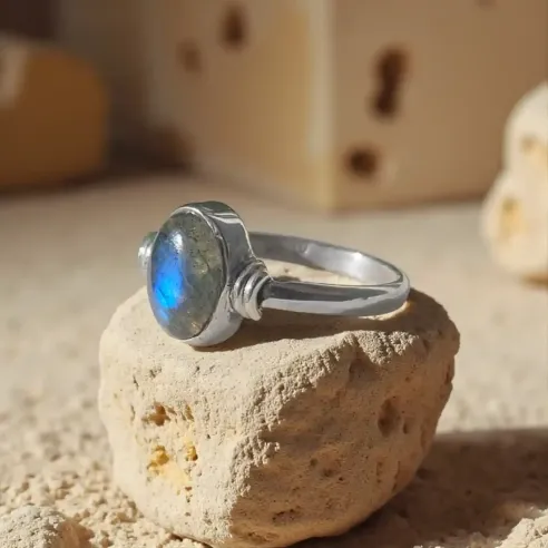 Bague Marisa Labradorite – Intuition & Protection Énergétique