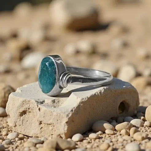 Bague Marisa Émeraude – Guérison du Cœur & Amour Authentique