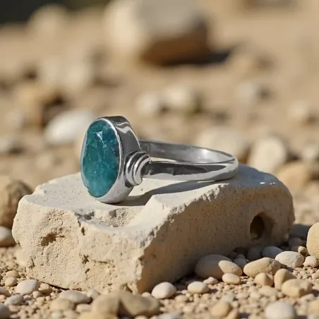 Bague Marisa Émeraude – Guérison du Cœur & Amour Authentique