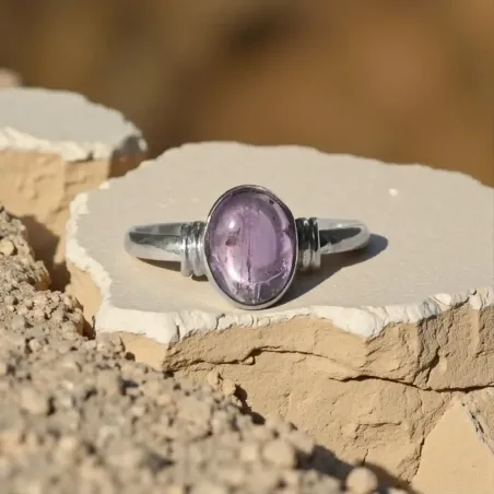 Bague Marisa Améthyste – Sérénité & Vision Intérieure