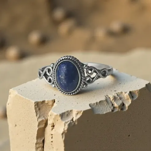 Bague Liriem Lapis Lazuli – Expression & Sagesse Intérieure