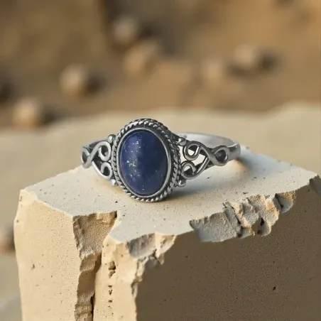 Bague Liriem Lapis Lazuli – Expression & Sagesse Intérieure