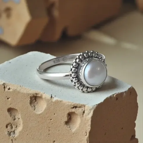 Bague Elariel Perle – Douceur Féminine & Élégance Intuitive