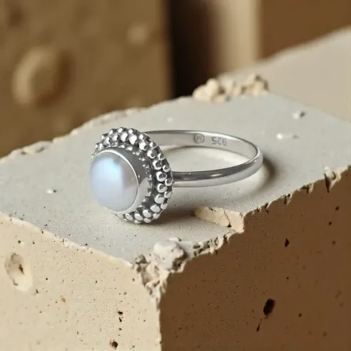 Bague Elariel Perle – Douceur Féminine & Élégance Intuitive