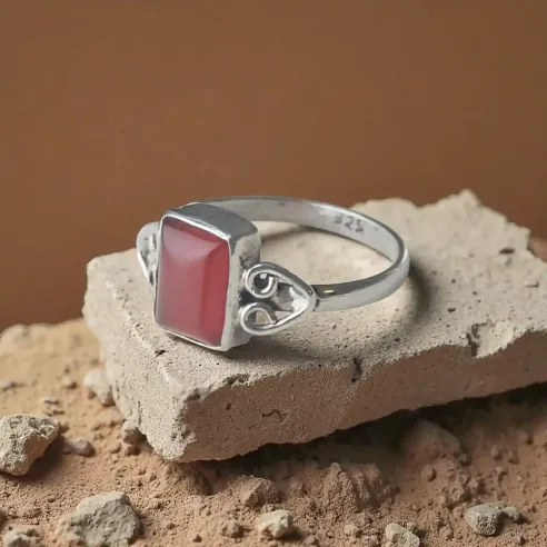 Bague Arwen Cornaline – Créativité, Vitalité & Ancrage Doux