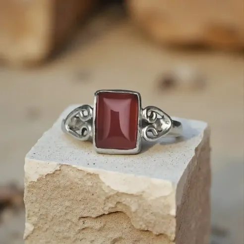 Bague Arwen Cornaline – Créativité, Vitalité & Ancrage Doux