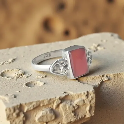 Bague Arwen Cornaline – Créativité, Vitalité & Ancrage Doux