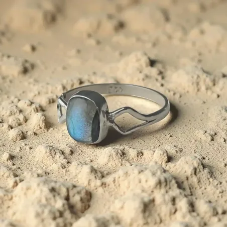 Bague Anwyn Labradorite – Intuition & Protection Énergétique