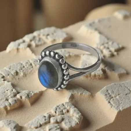 Bague Lior Labradorite – Intuition & Protection Énergétique