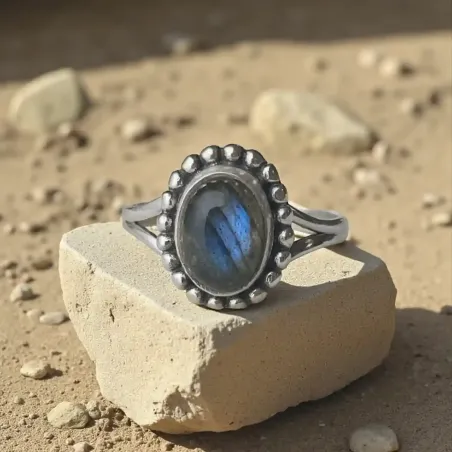Bague Lior Labradorite – Intuition & Protection Énergétique