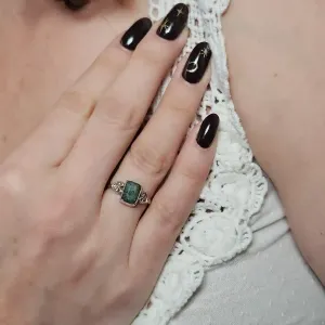 Bague Arwen Émeraude – Amour Sincère & Guérison Émotionnelle