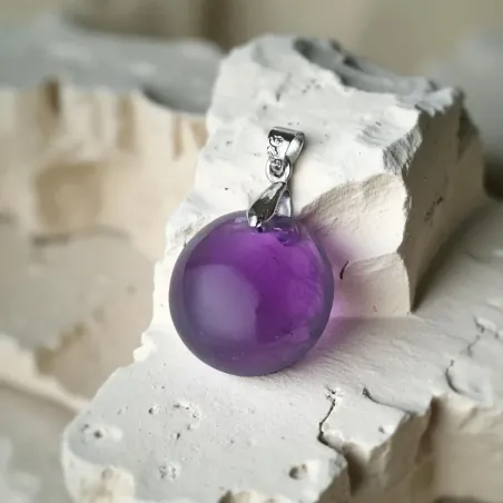 Pendentif Améthyste Anna – Calme Intérieur & Clairvoyance