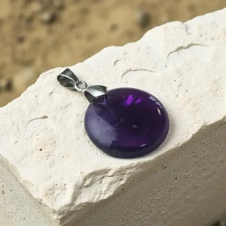 Pendentif Améthyste Anna – Calme Intérieur & Clairvoyance