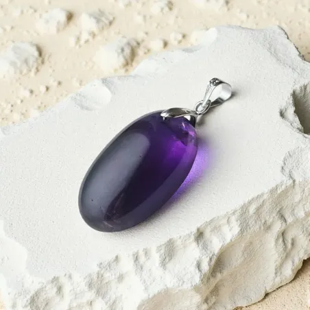 Pendentif Améthyste Béa – Intuition & Sérénité Spirituelle