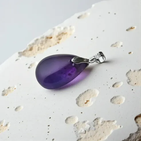 Pendentif Améthyste Maria – Sagesse & Paix Intérieure