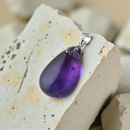 Pendentif Améthyste Maria – Sagesse & Paix Intérieure