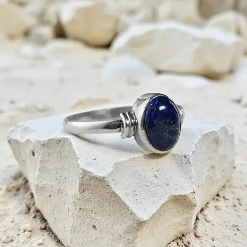 Bague Marisa Lapis Lazuli – Intuition, Vérité & Élégance