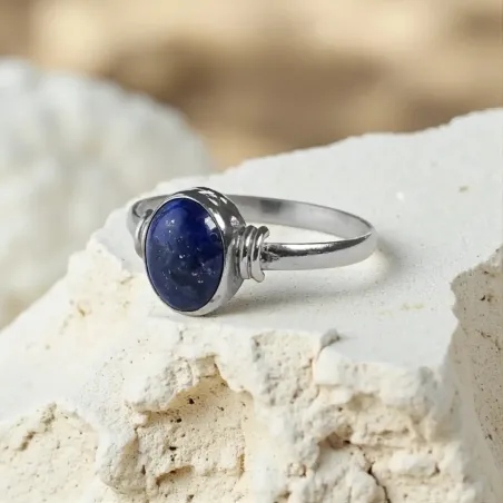Bague Marisa Lapis Lazuli – Intuition, Vérité & Élégance