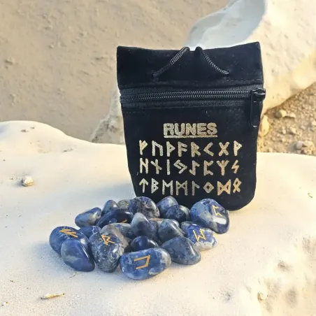 Runes en Lapis Lazuli – Intuition & Sagesse Spirituelle